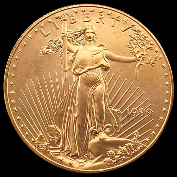 1999 1 oz Gold American Eagle $50 SUPERB GEM BU