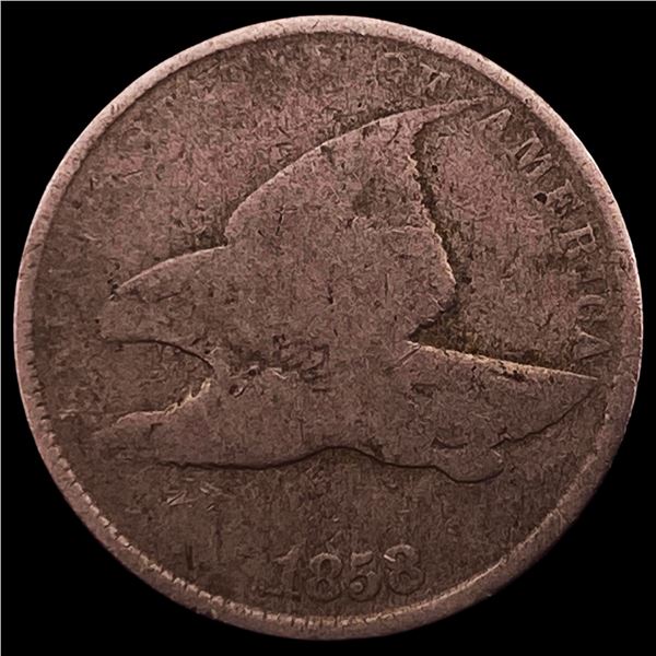 1858 Flying Eagle Cent LIGHTLY CIRCULATED