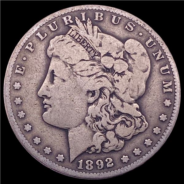 1892-S Silver Morgan Dollar NICELY CIRCULATED