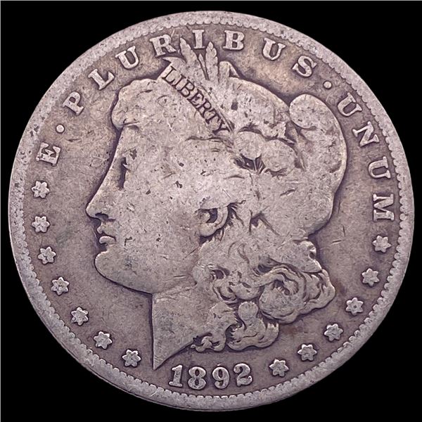 1892 Silver Morgan Dollar NICELY CIRCULATED