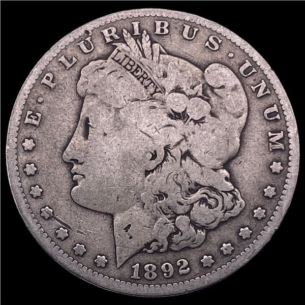 1892-S Silver Morgan Dollar NICELY CIRCULATED