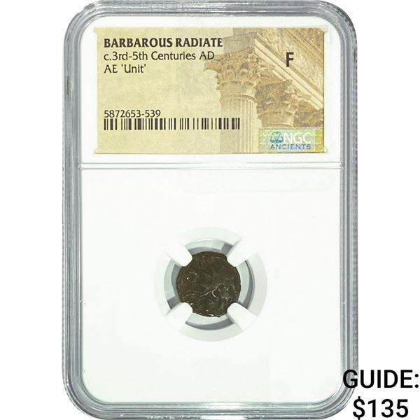 Barbarous Radiate c.3rd-5th Centuries AD AE 'Unit' NGC F