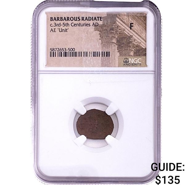 Barbarous Radiate c.3rd-5th Centuries AD AE 'Unit' NGC F