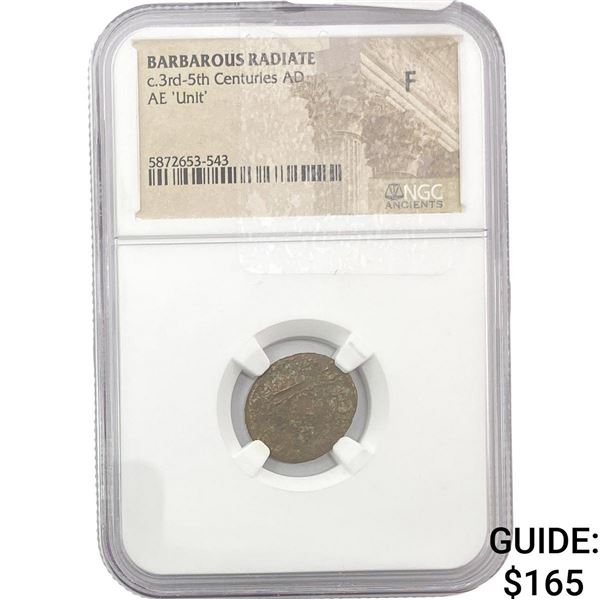 Barbarous Radiate c.3rd-5th Centuries AD AE 'Unit' NGC F