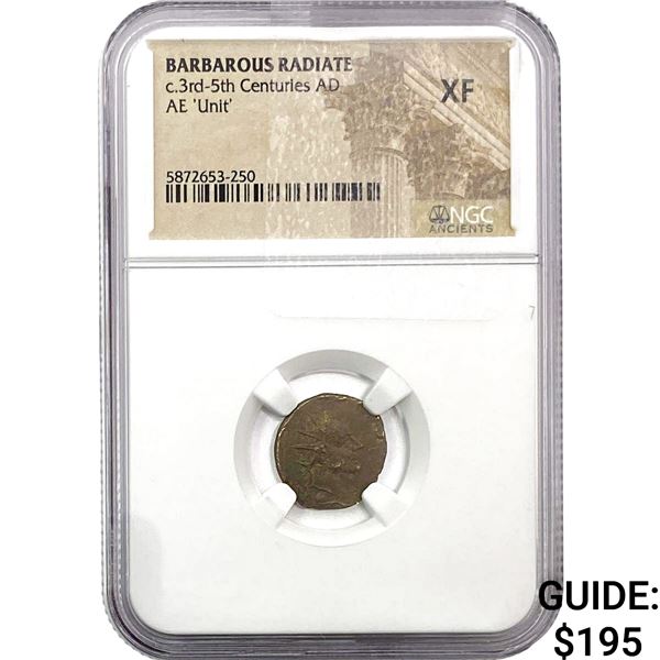 Barbarous Radiate c.3rd-5th Centuries AD AE 'Unit' NGC XF