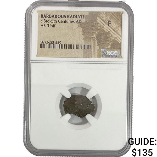 Barbarous Radiate c.3rd-5th Centuries AD AE 'Unit' NGC F