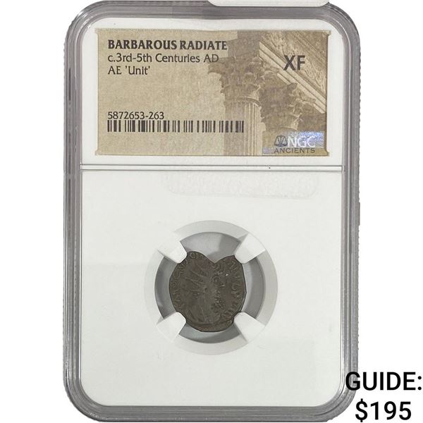 Barbarous Radiate c.3rd-5th Centuries AD AE 'Unit' NGC XF