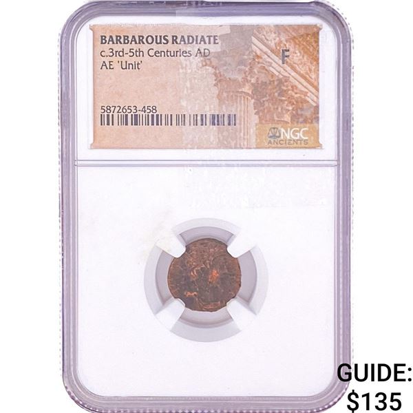 Barbarous Radiate c.3rd-5th Centuries AD AE 'Unit' NGC F
