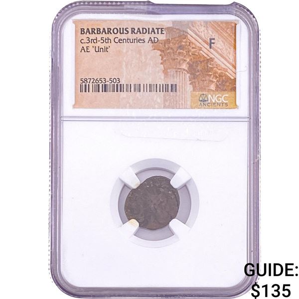 Barbarous Radiate c.3rd-5th Centuries AD AE 'Unit' NGC F