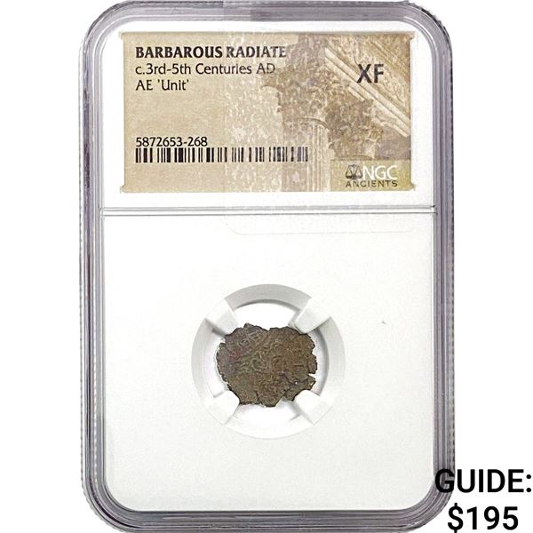 Barbarous Radiate c.3rd-5th Centuries AD AE 'Unit' NGC XF