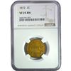 Image 1 : 1872 Two Cent Piece NGC VF25