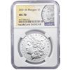 Image 1 : 2021-D Morgan Silver Dollar NGC MS70