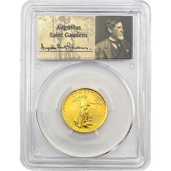 1989 1/4oz $10 Gold Eagle PCGS MS69