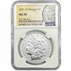 Image 1 : 2021-D Morgan Silver Dollar NGC MS70