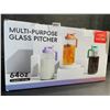 Image 1 : 1 Multi-Purpose Cold Brew Coffee Maker/Multi-Purpose Glass Pitcher (1.9L Capacity) - New