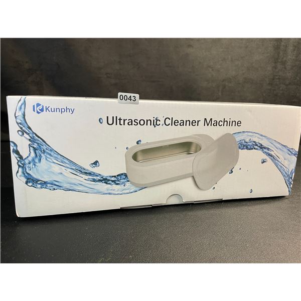 Kunphy Ultrasonic Cleaner Machine (350ml Tank) For Jewelry, Glasses, Watches, etc - New