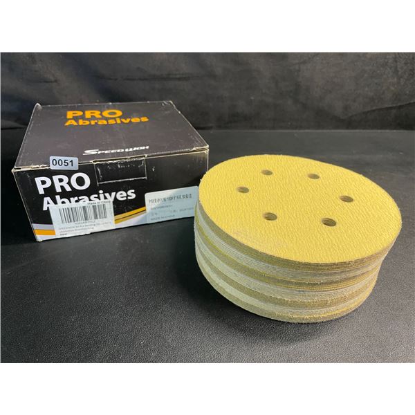 50-Pack of Sanding Discs - 6inch - 180 Grit - For Automotive/Woodwork - New