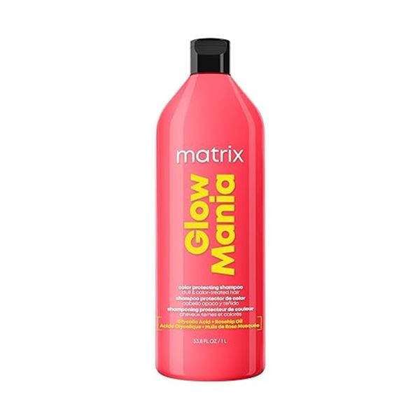 Matrix Glow Mania Color Protecting Shampoo - 1L Bottle - New