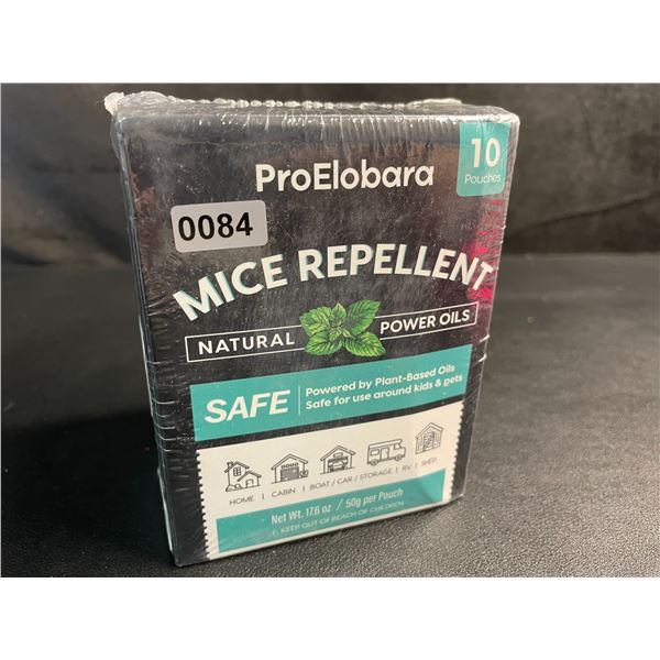 ProElobara 10-Pack of Mice Repellent Pouches - Natural Rodent Repellent - New