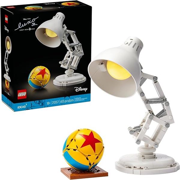 LEGO Disney Pixar Luxo Jr. Toy Building Set (613pcs) Model: 21357 - New (Damaged Box*)