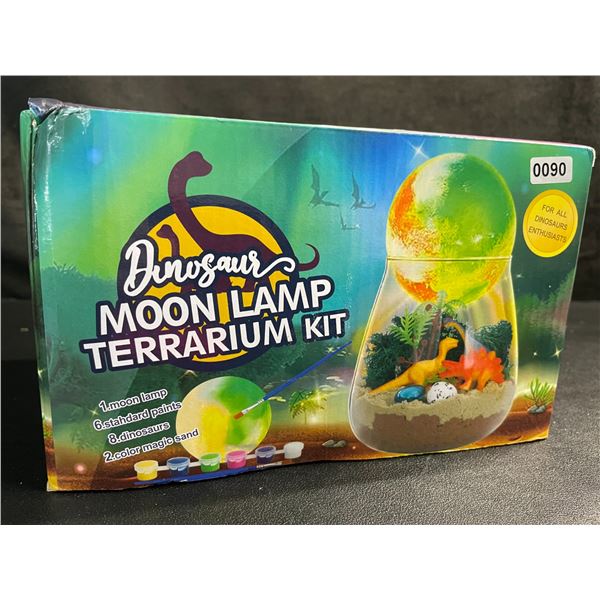 Dinosaur Moon Lamp DIY Terrarium Kit - For All Dinosaur Enthusiasts - Brand New