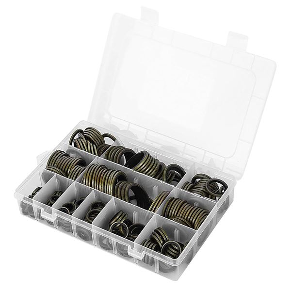 240PC Assorted Rubber O-Ring Gasket Kit - Brand New