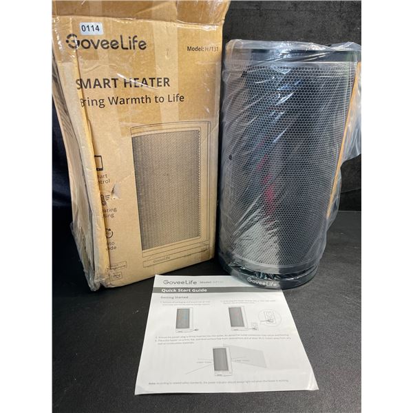 1 GoveeLife Smart Electric Space Heater (1500W) with Smart App Control - New