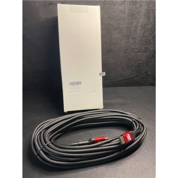 50FT 4K HDMI Cable; High-Speed HDMI Cable for TV/Gaming Consoles/PC/Laptops - New