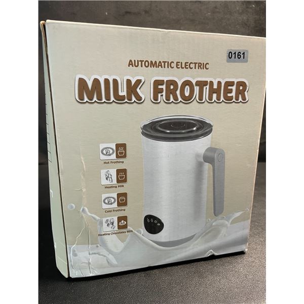 1 Automatic Electric Milk Frother - Great for Lattes, Mochas, Hot Chocolate - Brand New