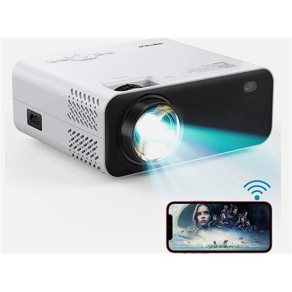 Samzut P300 LCD 1080P Portable WiFi Video Projector - New/Open Box