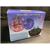 Image 2 : Starry Night Star Projector Night Light Lamp - Projectors Stars/Nebula Clouds All Over Room - New