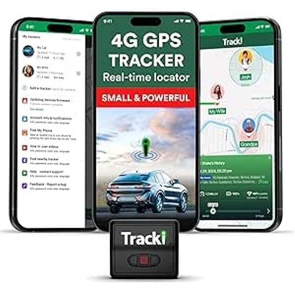 Tracki Real-Time Global GPS Tracker - Tracker Device for Vehicles/Items/etc. - New Sealed