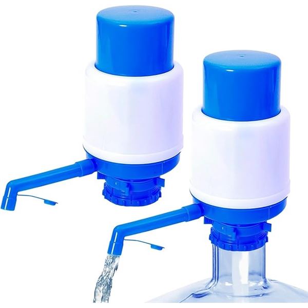 Lot of 4 Dispenser Water Pumps for 5 Gallon Bottles - Easy Dispenser Pumps - New