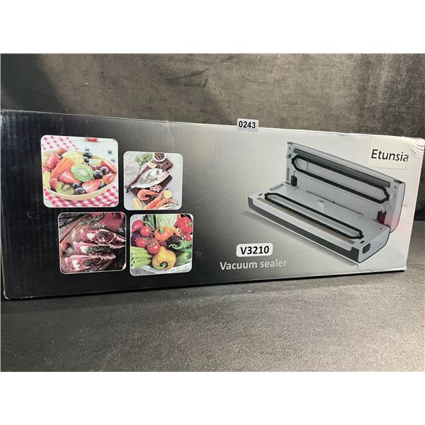 1 Etunsia V3210 Vacuum Sealer Machine - New