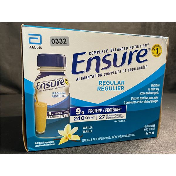 Ensure Vanilla Regular Nutritional Supplement (6 x 235ml) - New (Exp: 2026/SE/01)