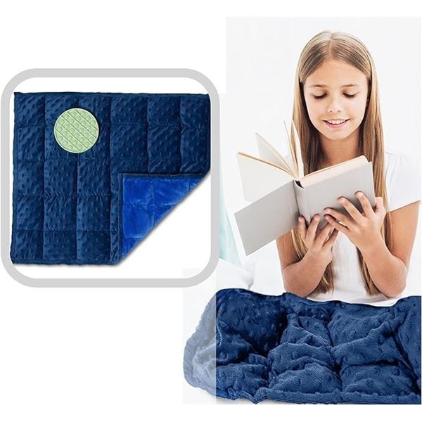 Savoiz Weighted Lap Pad for Kids (5LBS) Sensory Weighted Lap Pad for Kids - 21" x 19" - New