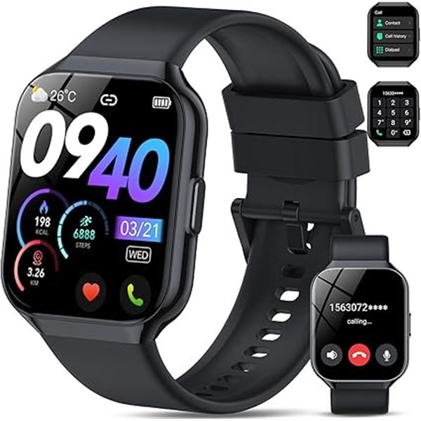 1 Smart Watch/Fitness Activity Tracker Smart Watch w/ 1.96" HD Touch Screen  - New Sealed!