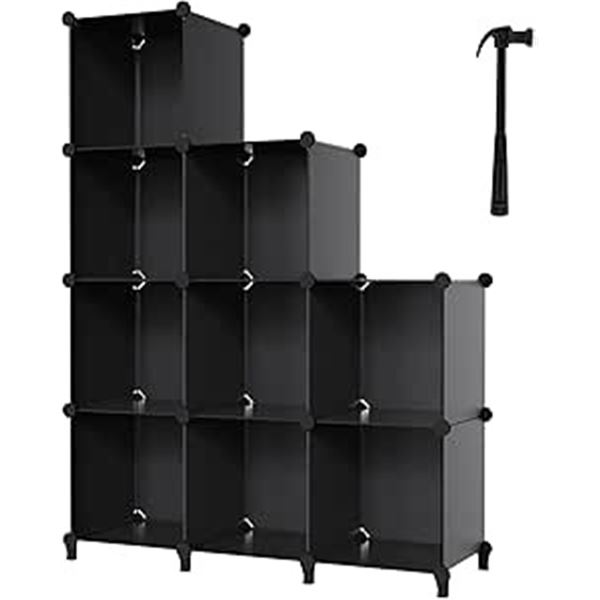 Wolizom 9-Cube Storage Organizer/Storage Cube Shelf for Home - New in Box! (Assembly Req'd)