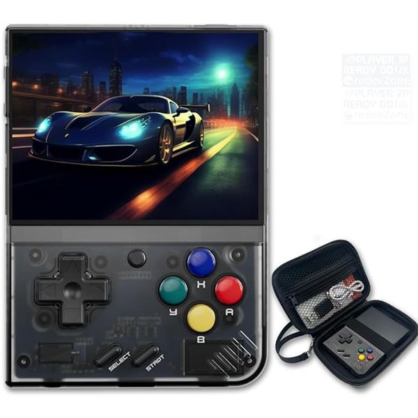 Miyoo Mini Plus Handheld Game Console/Emulator Game Console - Black - Brand New!