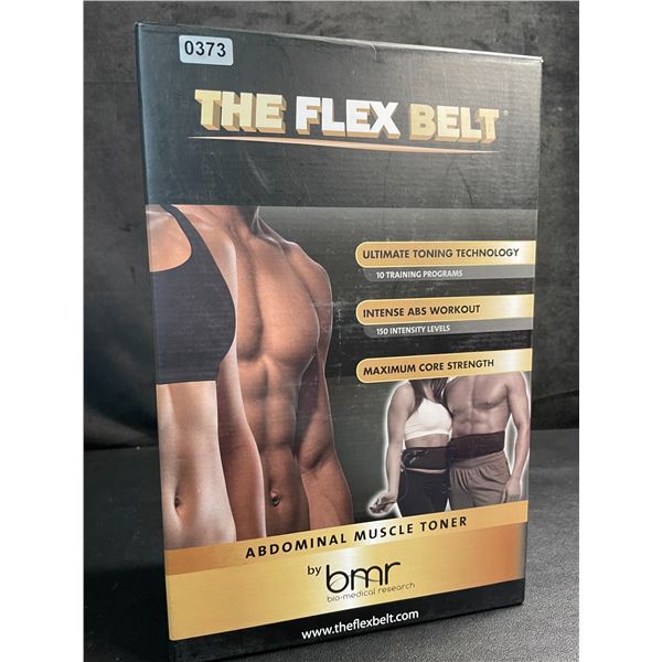 The Flex Belt Abdominal Muscle Toner by BMR Bio-Medical Research - New!