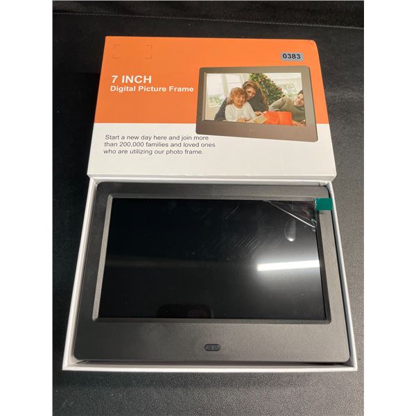 `1 Digital 7-Inch Picture Frame/Digital Photo Frame with Remote Control - New!