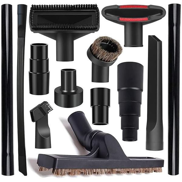13PC Universal Vacuum Attachment Kit - Brand New!