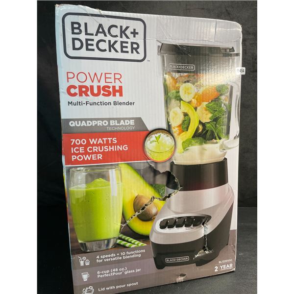 Black+Decker Power Crush Multi-Function Kitchen Blender - 700Watts - New (Damaged Box*)