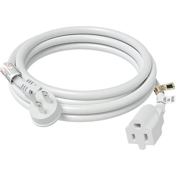 Firmerst 6FT 1875W Flat Plug Extension Cord - New