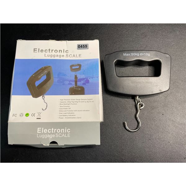 1 Electronic Luggage Scale - 50kg Max Capacity - New