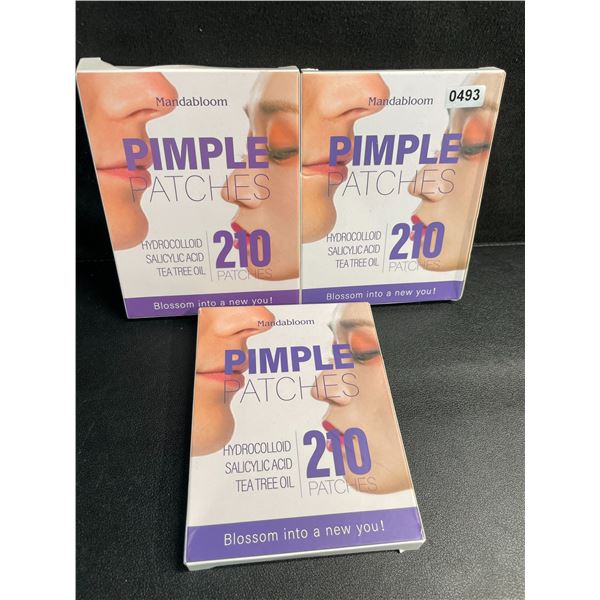 3 Packs of Pimple Patches - 210 Patches Per Pack - New Sealed