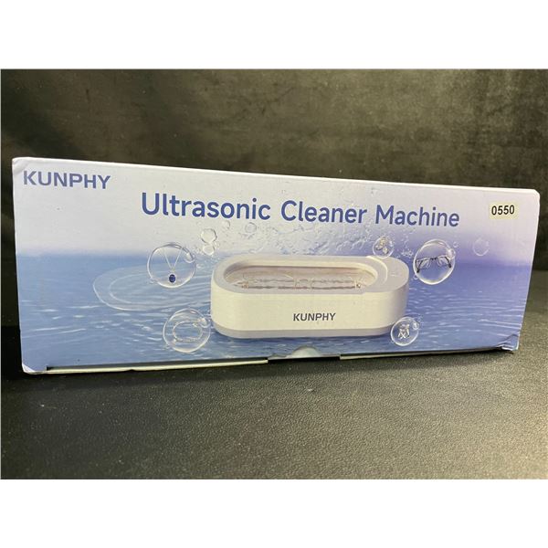 Kunphy Ultrasonic Cleaner Machine (350ml Tank) For Jewelry, Glasses, Watches, etc - New