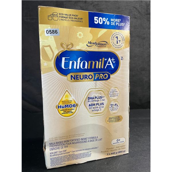 Enfamil A+ Neuro Pro Infant Formula - Powder (Just Add Water) 2 x 445g Box - New Sealed