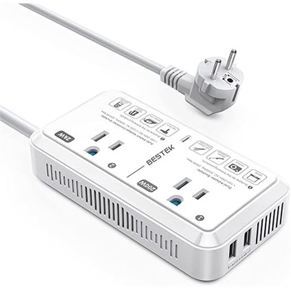BESTEK 2000W Travel Power Converter - Brand New!