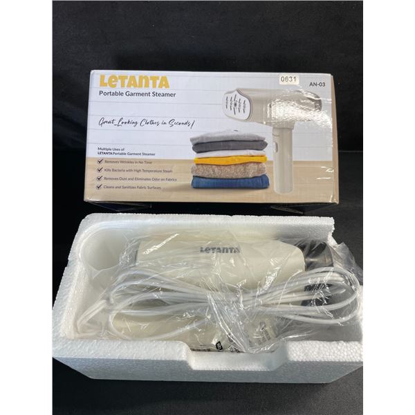 Letanta Portable Garment/Clothes Steamer - Removes Wrinkles In No Time! - New